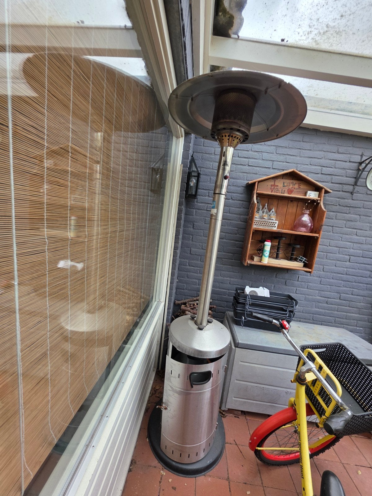 Terrasverwarmer op gas - Gebruikt, Ophalen, Gebruikt, Gas, Vloer
