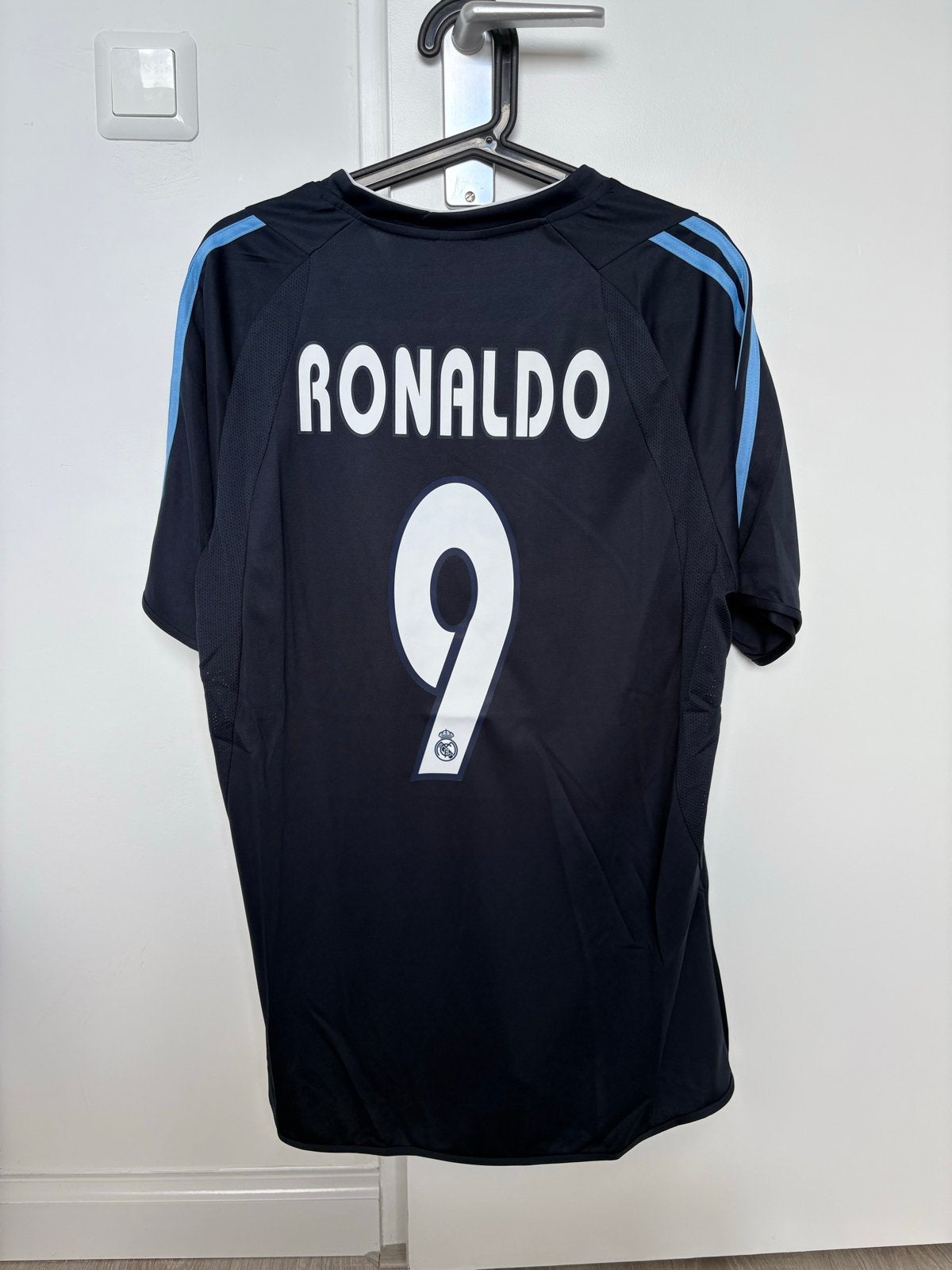 Retro Real Madrid Adidas Ronaldo Shirt Large vintage Raul, Maat L, Ophalen of Verzenden, Nieuw, Shirt