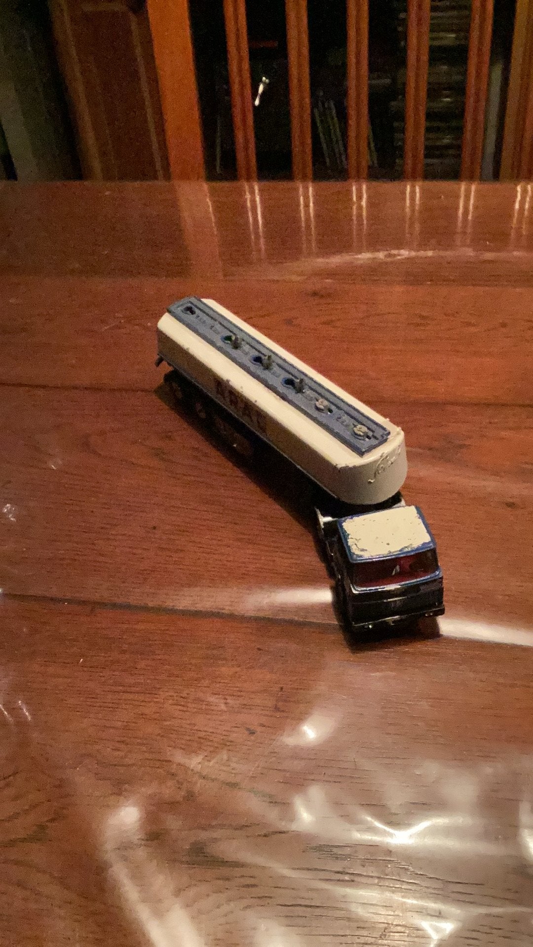 Siku Magirus Deutz Aral tankwagen., Ophalen of Verzenden, Gebruikt, Bus of Vrachtwagen, SIKU