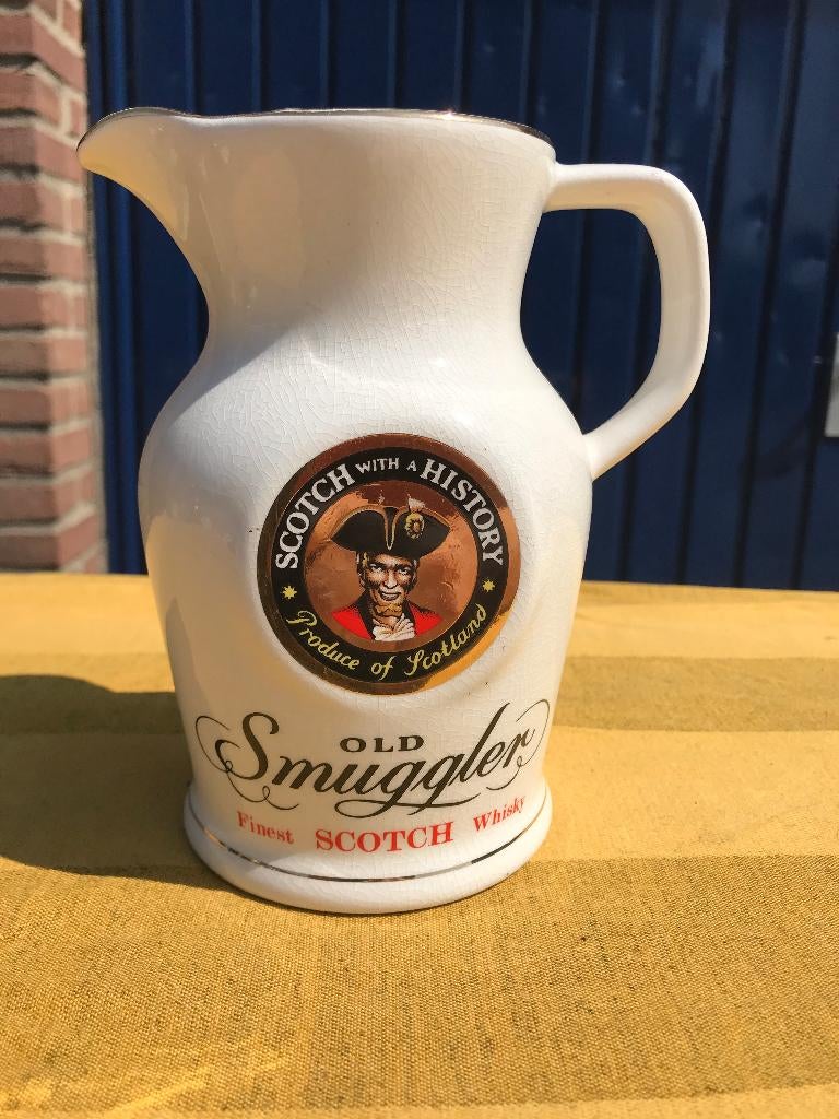 OLD SMUGGLERS SCHOTSE WHISKY, Ophalen of Verzenden, Zo goed als nieuw, Gebruiksvoorwerp