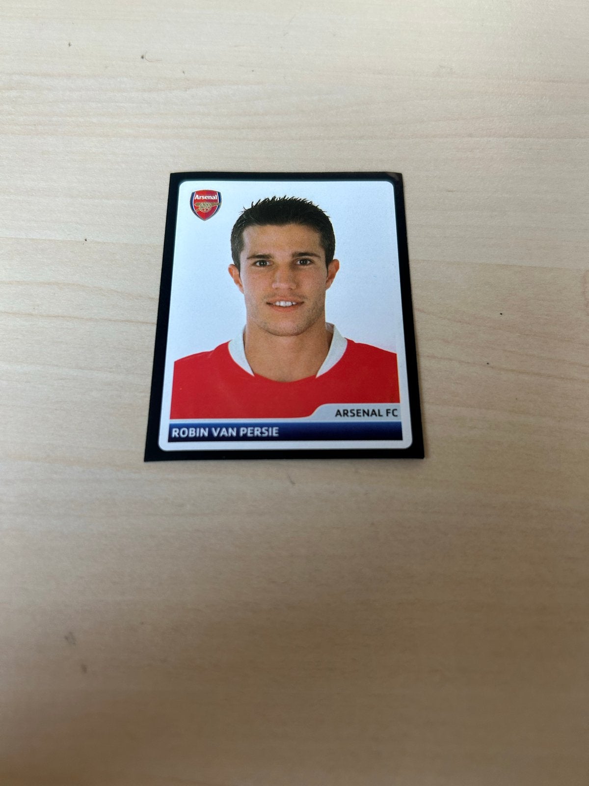 Panini UEFA Champions League 2006-2007 Robin van Persie, Ophalen of Verzenden, Zo goed als nieuw, Sport