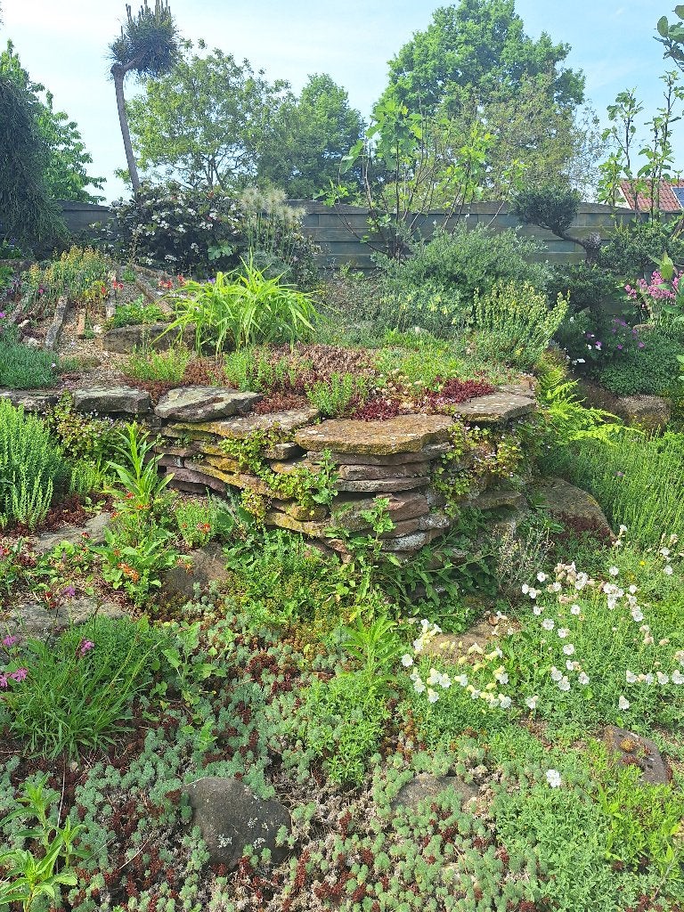flagstones, stapeltegel, staptegel, plattestenen, Tuin en Terras, Grind, Keien en Split, Ophalen, Gebruikt, Overige typen