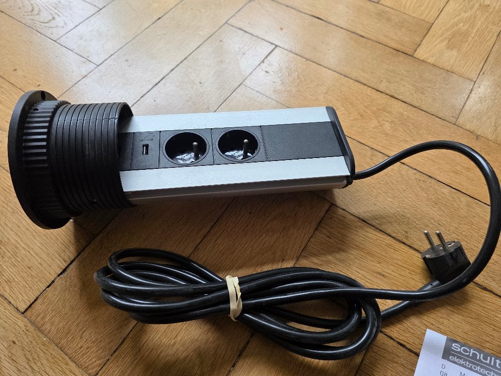 Evoline Port 2 stopcontacten - nieuw - ref.: 159310388000, Ophalen of Verzenden, Nieuw, Overige merken, Stopcontact