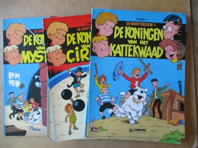 adv3833 ravottersclub, Eén stripboek, Ophalen, Gelezen