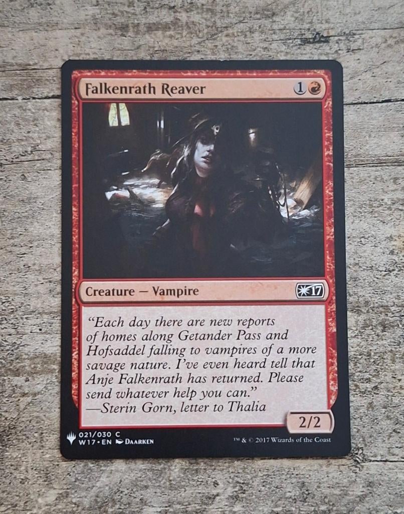Falkenrath Reaver - Magic the Gathering, Verzenden, Gebruikt, Losse kaart