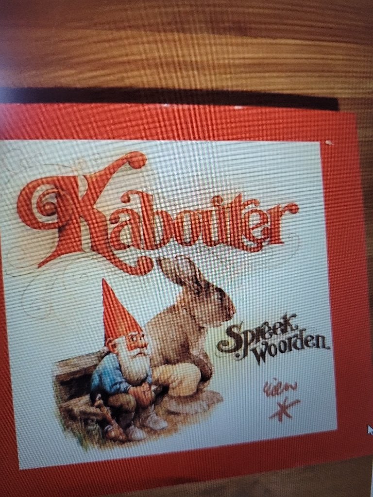 Kabouter Spreekwoorden. Rien Poortvliet + Kleurplaten, Ophalen of Verzenden, Zo goed als nieuw, Rien Poortvliet