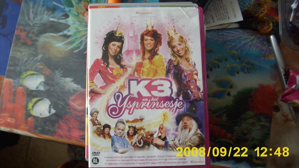 K3 en het IJsprinsesje DVD, Verzenden, Alle leeftijden, Overige genres, Zo goed als nieuw