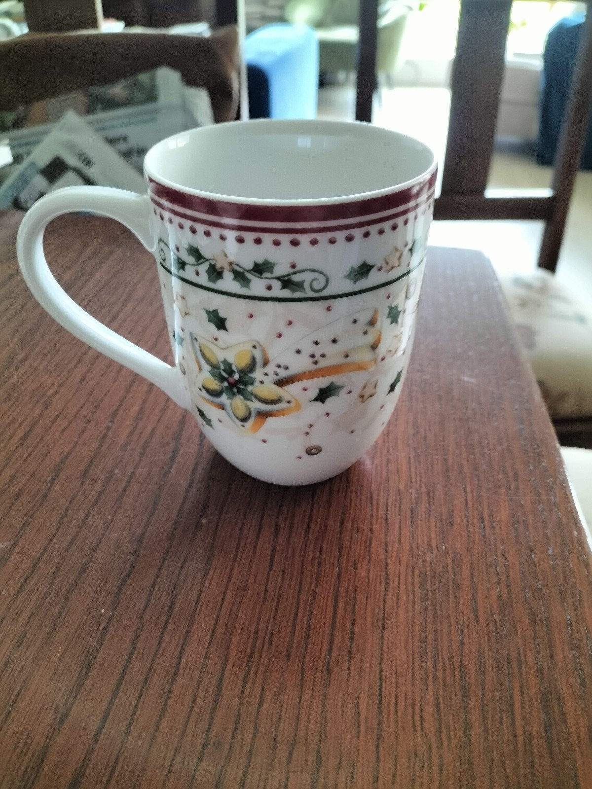 Kerstmok Winter Bakery Delight Vallende ster, Villeroy&Bocj, Verzenden, Zo goed als nieuw