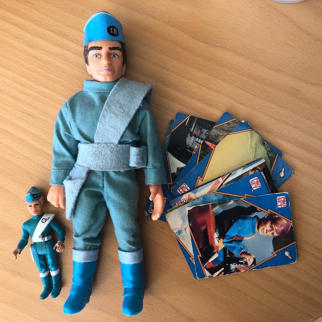 Thunderbirds poppen, Verzamelen, Ophalen of Verzenden, Gebruikt