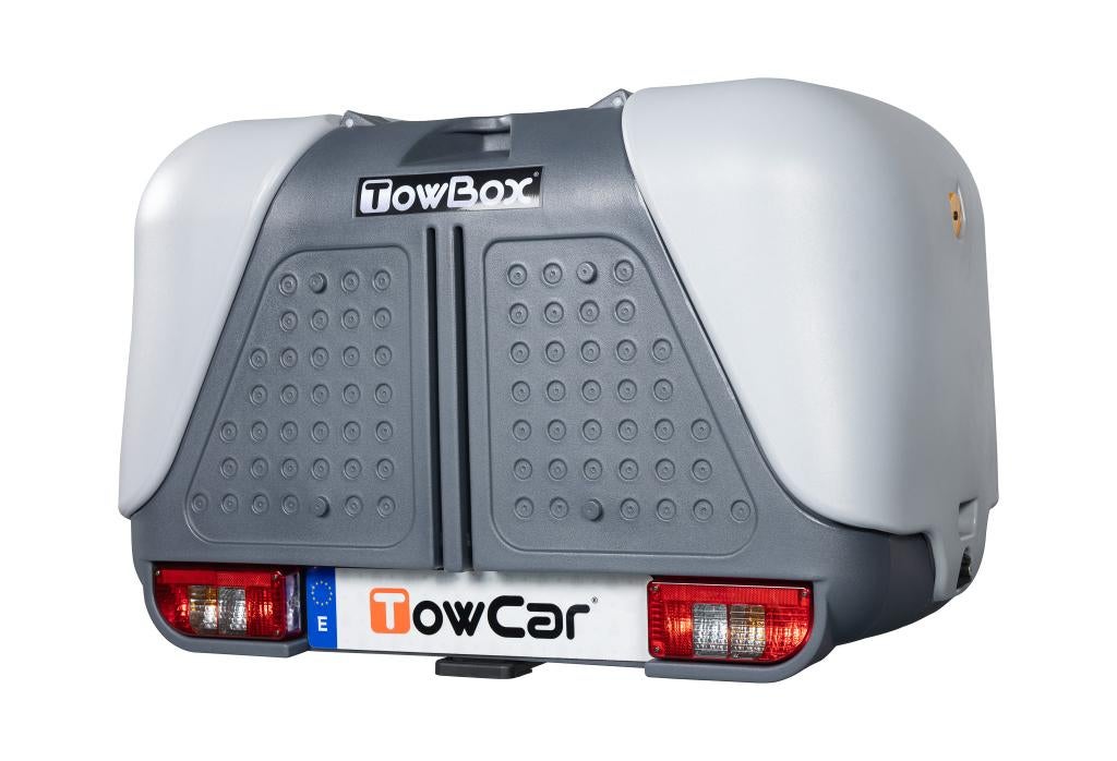 Trekhaakkoffer TowBox V2 390L te huur vanaf €4 p/dag, Auto diversen, Ophalen, Gebruikt