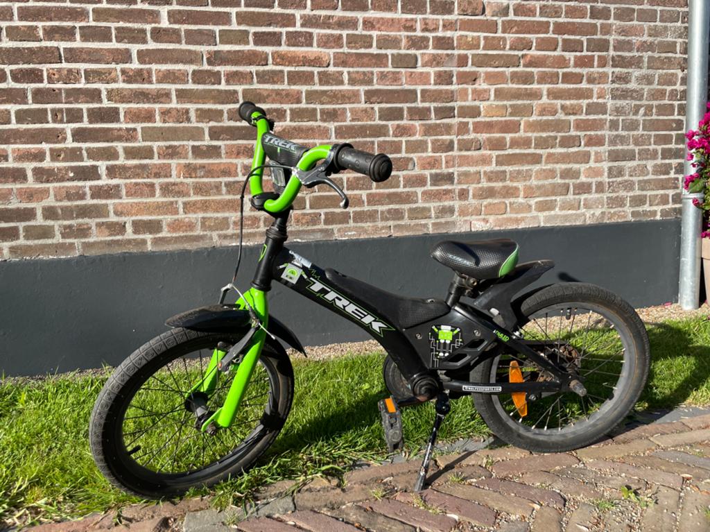 Kinderfiets Trek, Ophalen of Verzenden, Gebruikt, Staal, 16 tot 20 inch