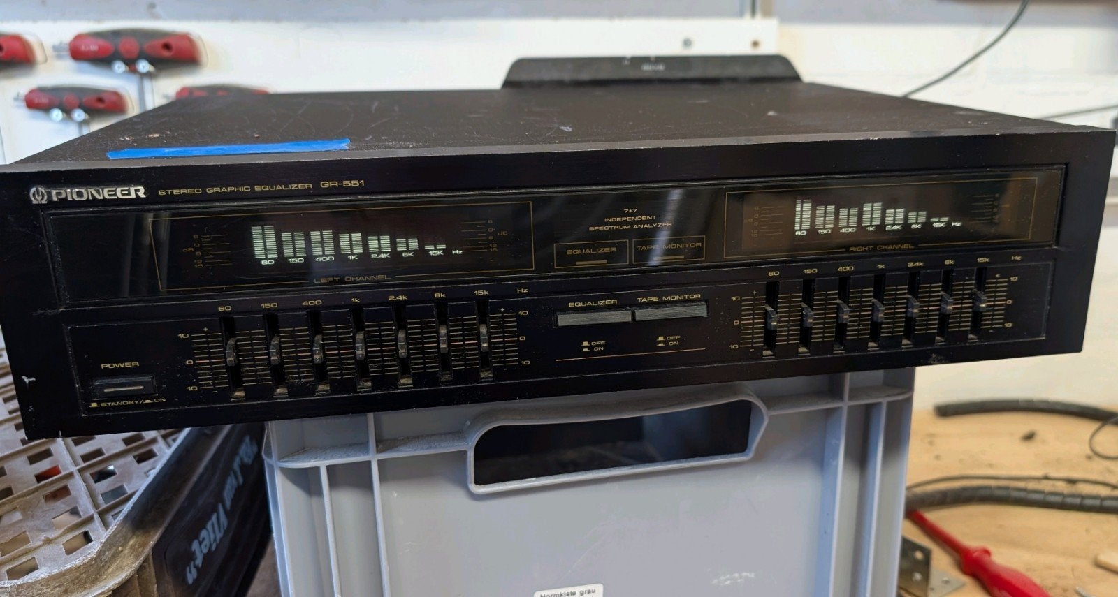Pioneer GR-551 equalizer vintage, Ophalen of Verzenden, Pioneer