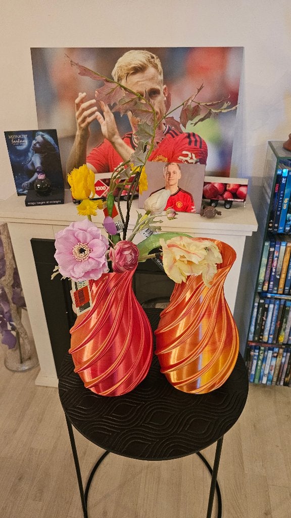 Intratuin 3D Vaas Singapore Oranje! NIEUW!, Huis en Inrichting, Woonaccessoires | Vazen, Ophalen of Verzenden, Nieuw, Oranje
