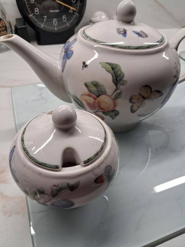 Janneke Brinkman theepot en suiker pot, Antiek en Kunst, Ophalen of Verzenden