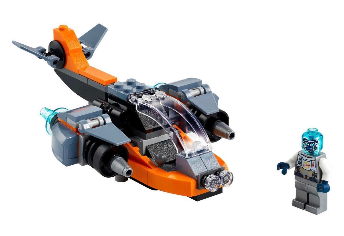 Lego 31111 ~ 3 in 1 creator - Cyberdrone, Lego, Ophalen of Verzenden, Zo goed als nieuw, Creator