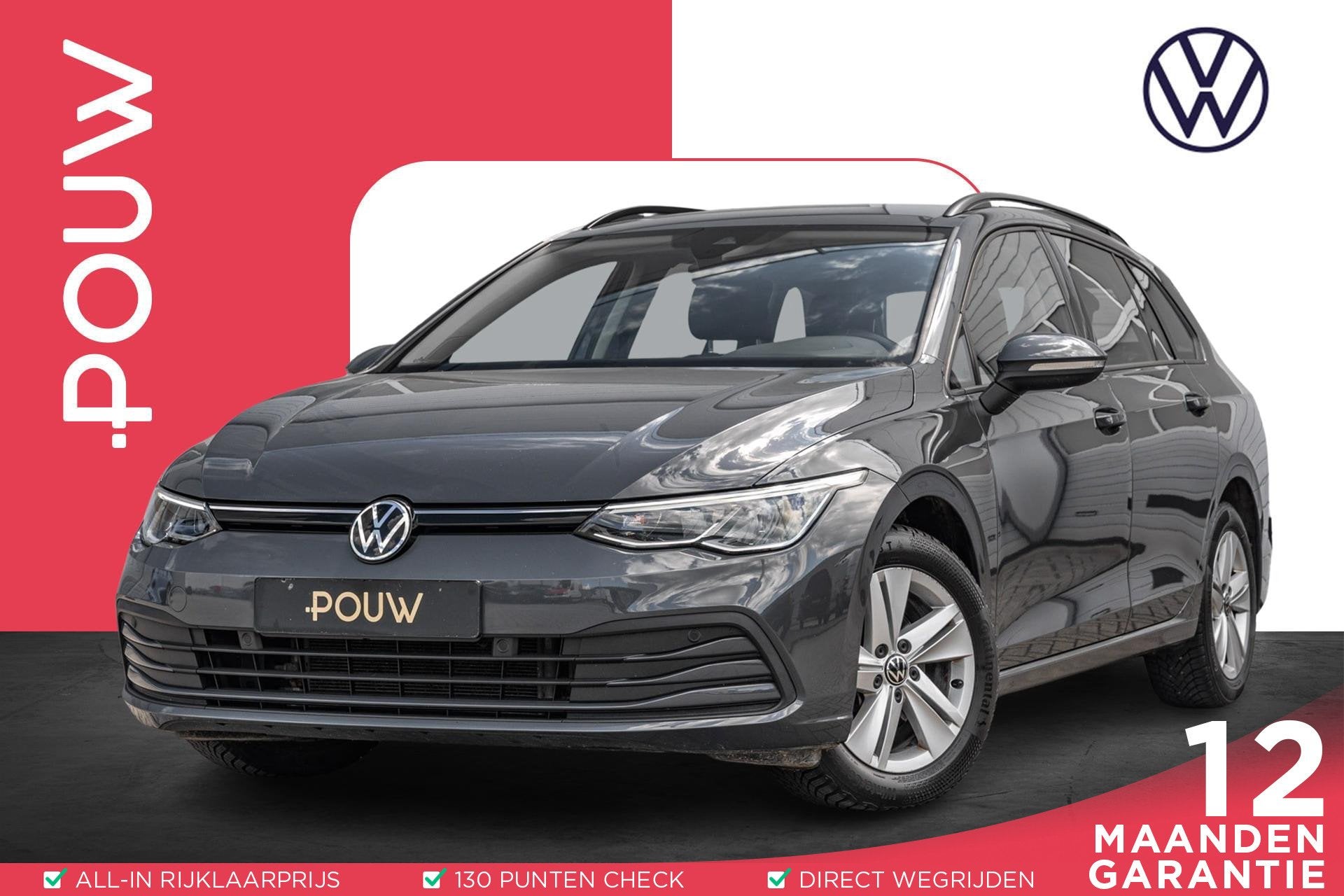 Volkswagen Golf Variant 1.0 eTSI 110pk DSG Life | Navigatie