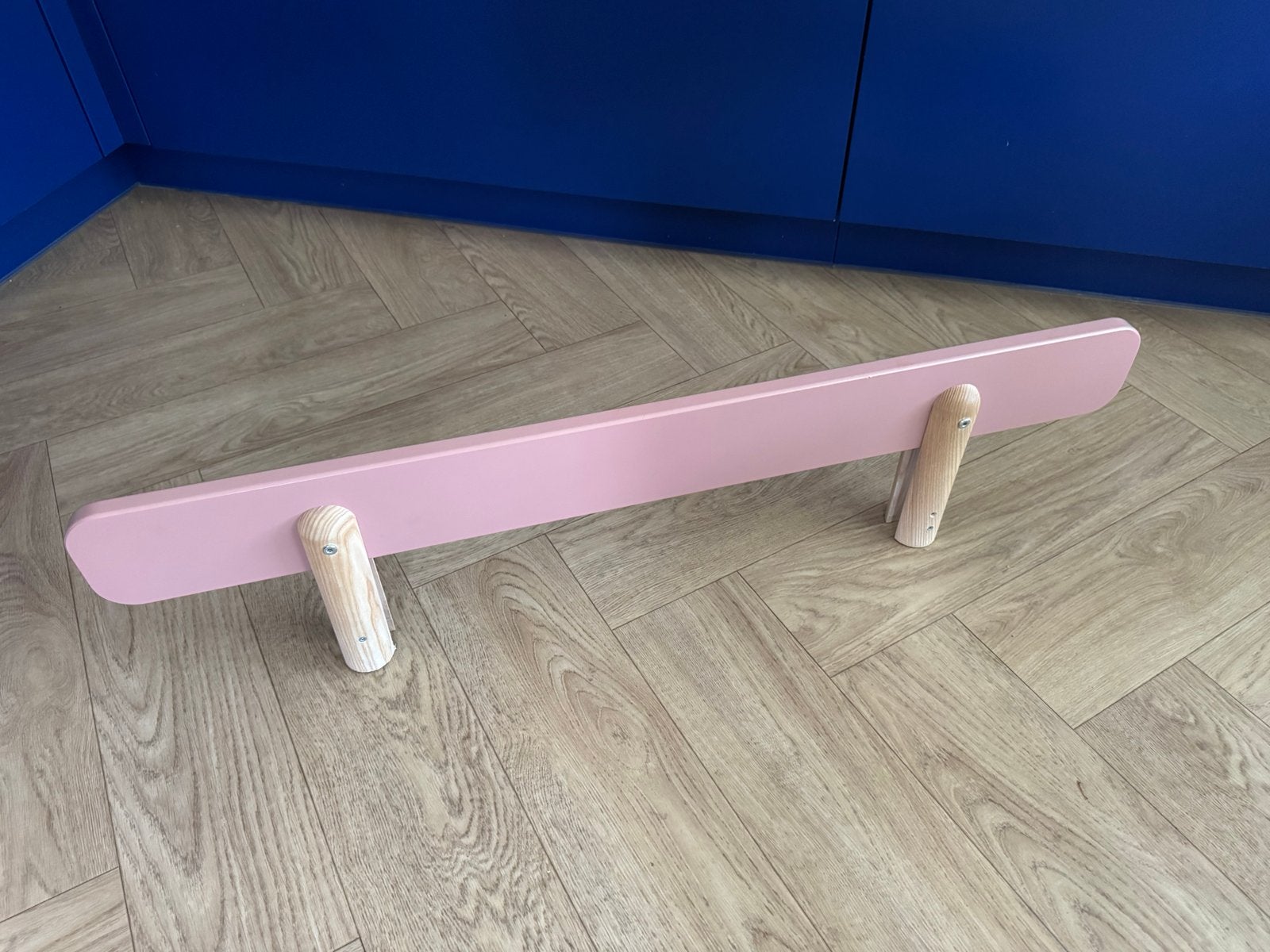 Roze bedplankje 100x12 cm voor kinderbed, Huis en Inrichting, Slaapkamer | Bedden, Ophalen, 100 cm, Zo goed als nieuw, Overige maten
