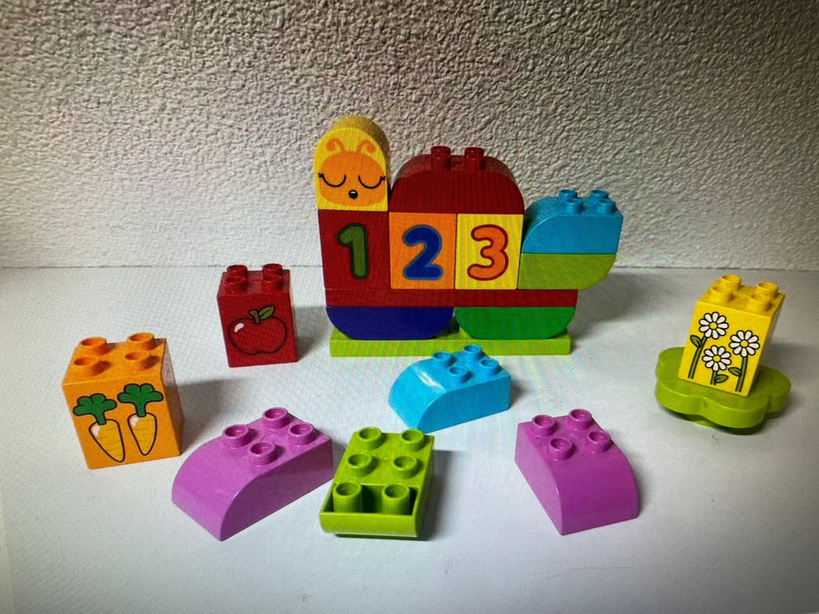 Duplo 10831 Mijn eerste Rups, Ophalen of Verzenden, Zo goed als nieuw, Compleet, Duplo