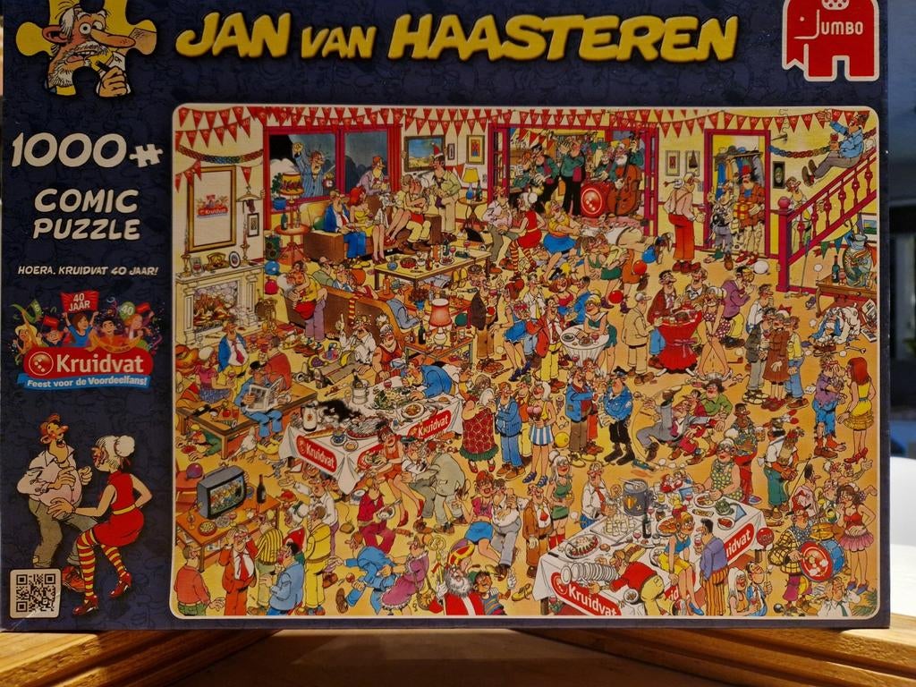 5 x Mooie Jan van Haasteren puzzels 1000st, Hobby en Vrije tijd, Denksport en Puzzels, Ophalen of Verzenden, 500 t/m 1500 stukjes