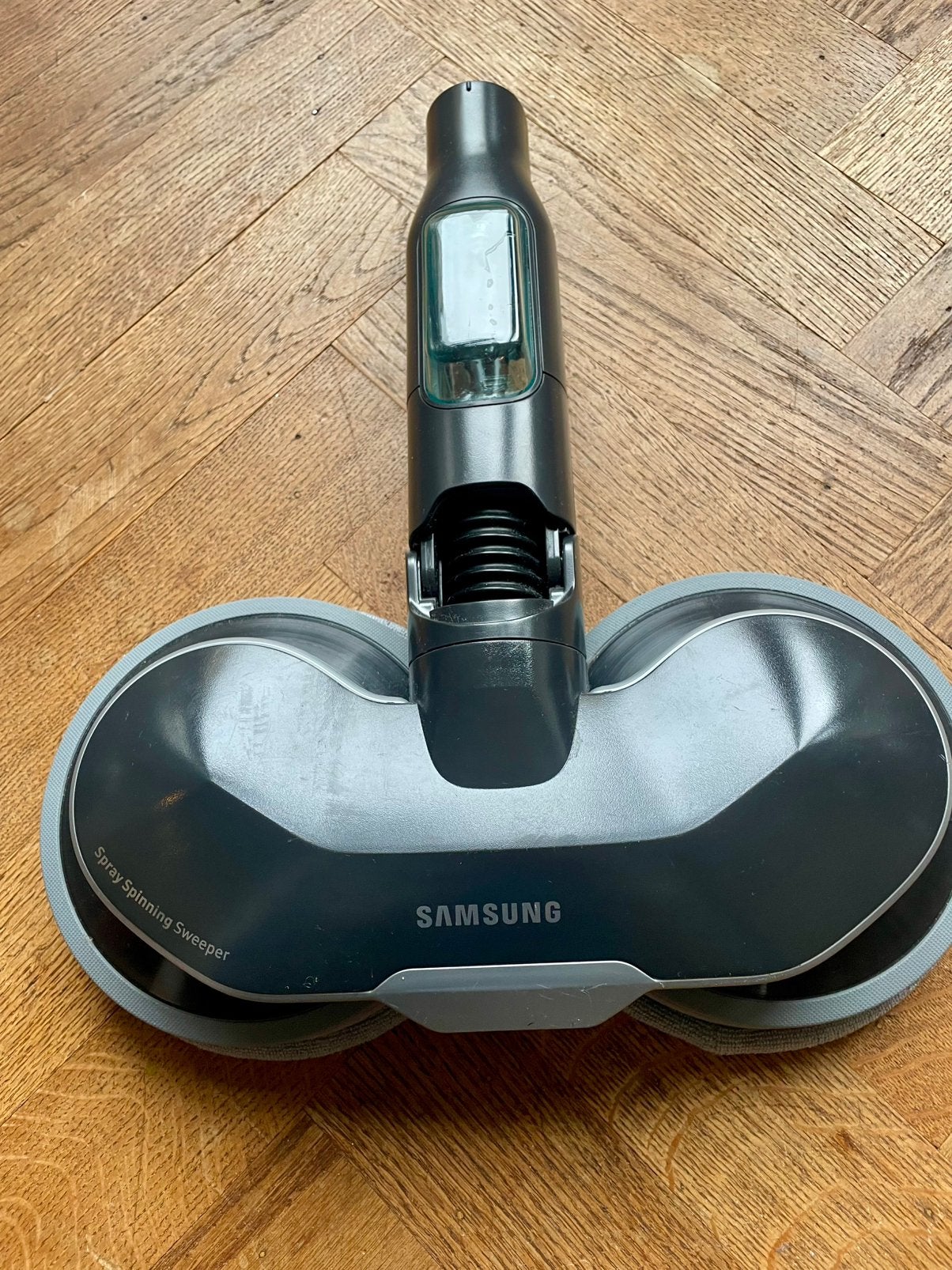 Samsung Spray Spinning Sweeper onderdeel steelstofzuiger, Dweilfunctie, Ophalen of Verzenden, Zo goed als nieuw, Vloerreiniger