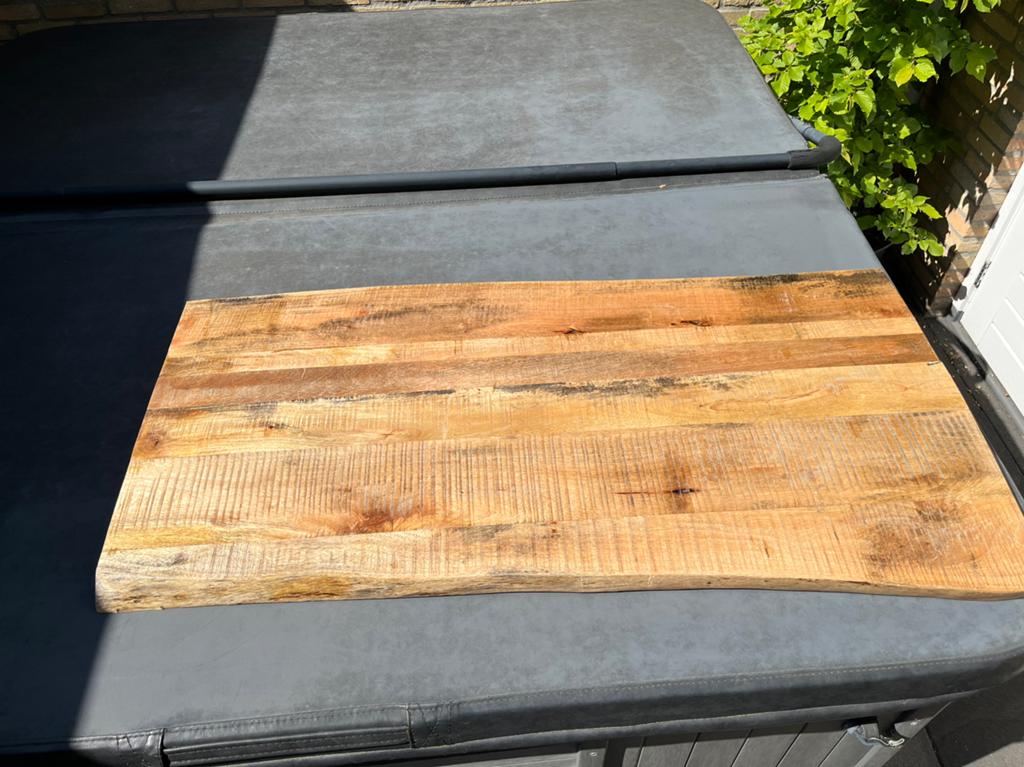 Houten bartafel blad, Ophalen, Gebruikt