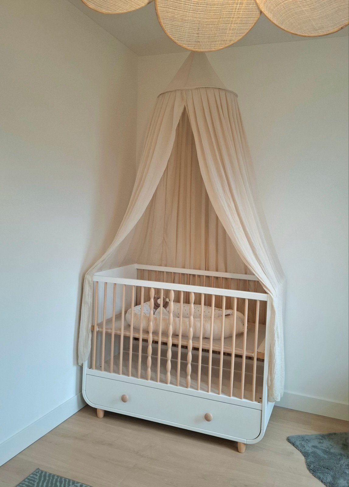 Jollein Hemeltje / Klamboe - Beige, Beige, Jollein, Ophalen of Verzenden, Zo goed als nieuw
