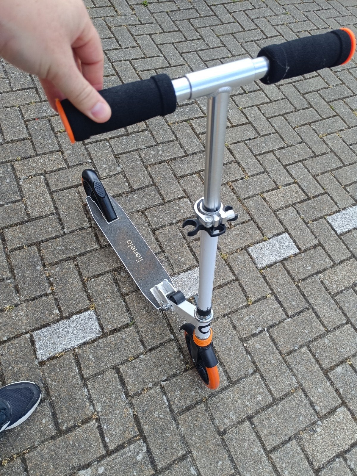 Lionelo luca step superstaat met grote 200mm wielen, Gebruikt, Ophalen of Verzenden