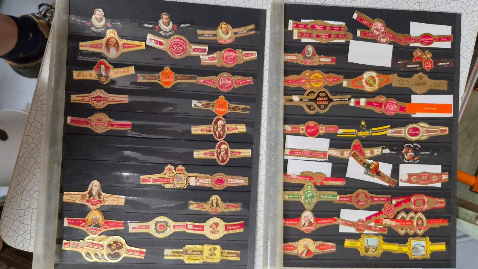 Verzameling van diverse sigarenbandjes, Ophalen of Verzenden