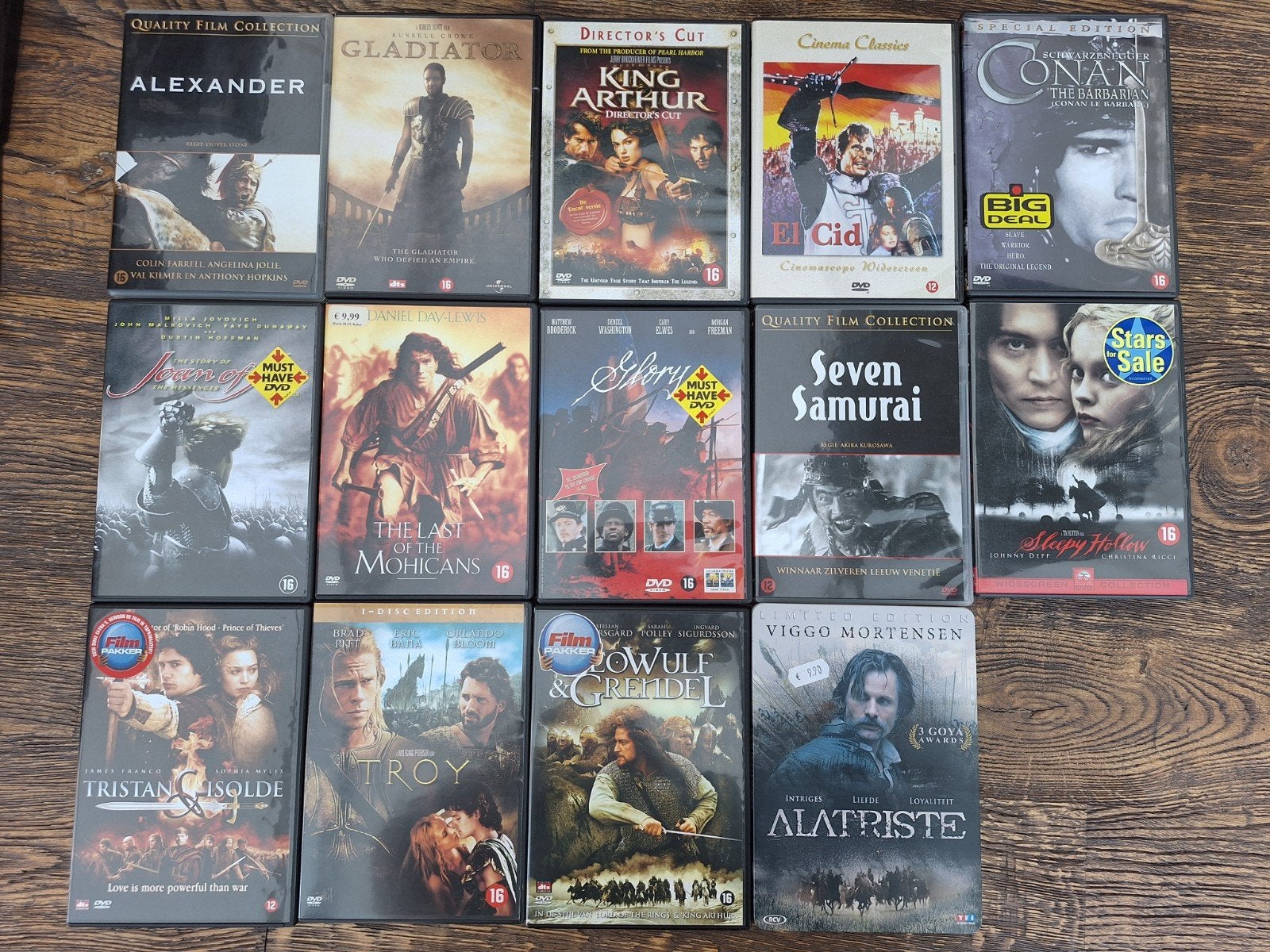 Groot lot Historische films, Ophalen of Verzenden, Gebruikt