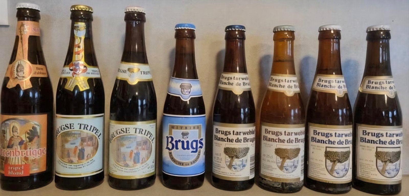 5x Gouden Boom: Steenbrugge 93, Wit 00, Tarwe 85/90/91, Ophalen of Verzenden, Zo goed als nieuw, Flesje(s), Overige merken