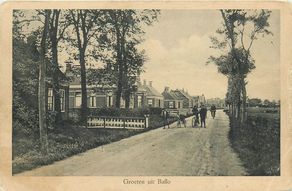 702-047-045 Baflo, Verzenden, Voor 1920, Groningen