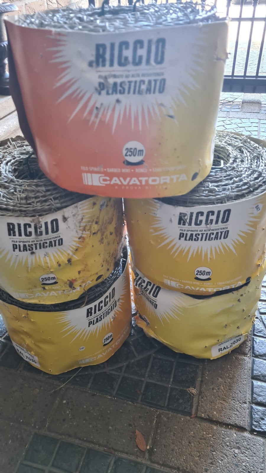Riccio Plasticato Prikkeldraad 250m - Nieuw, Ophalen, Nieuw, 20 meter of meer