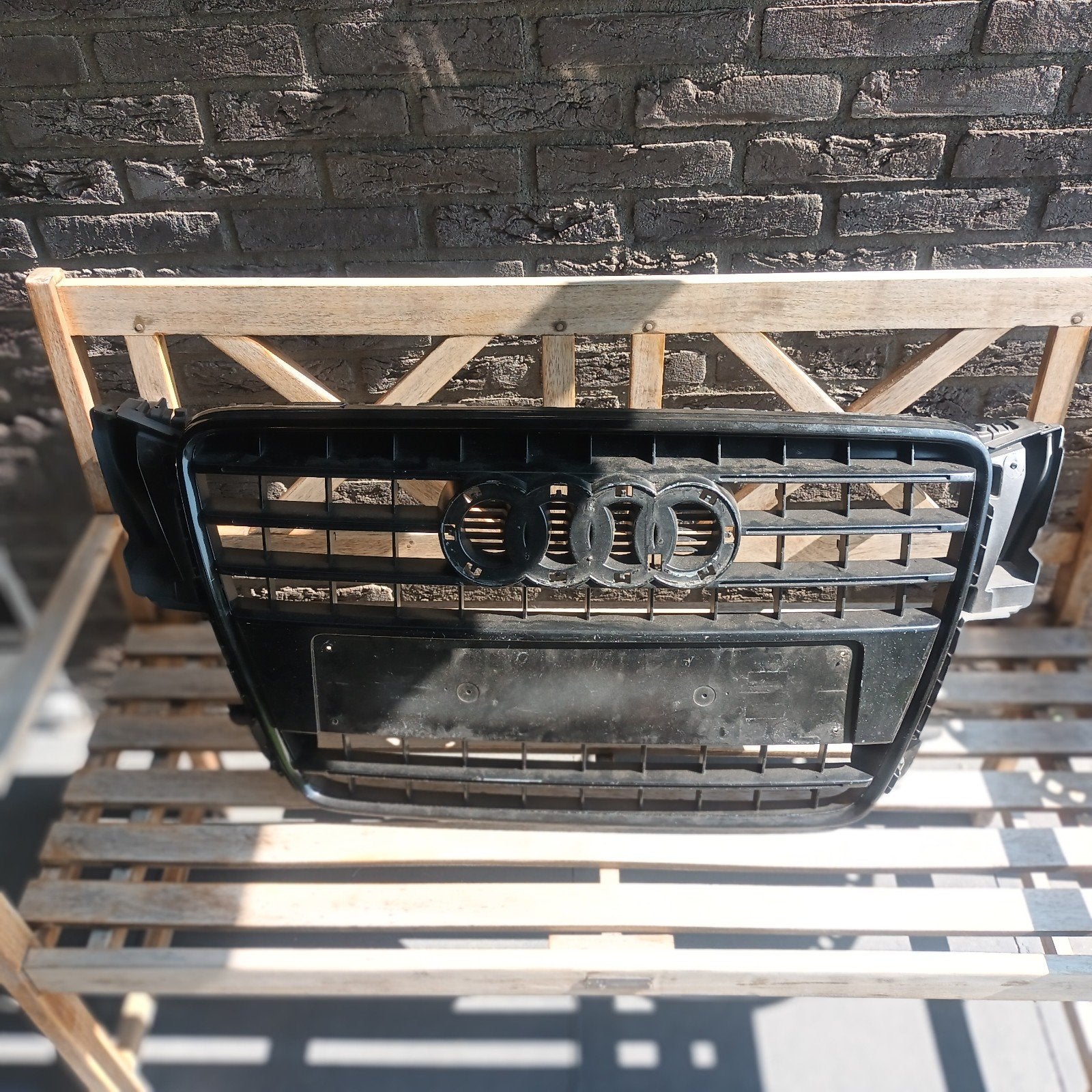 Audi A4 B8 Grille - Voorbumper Gril, Gebruikt, Voor, Bumper, Audi