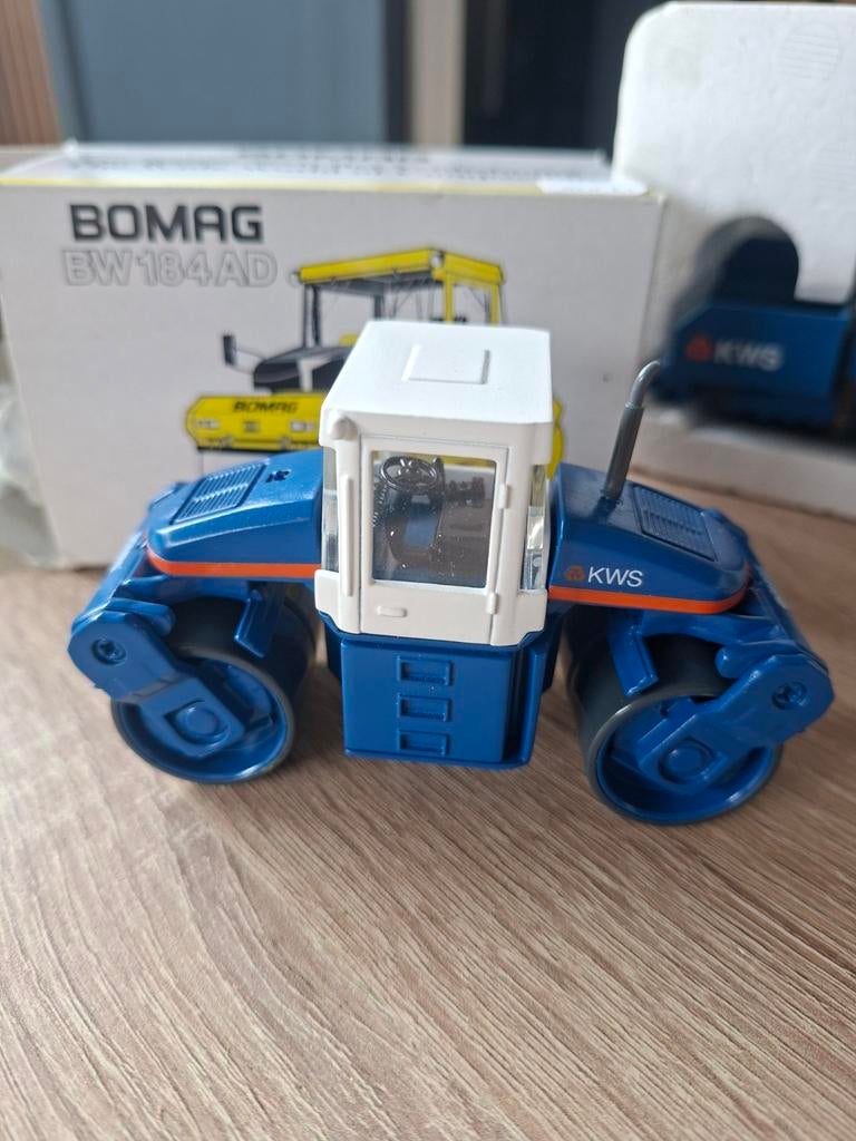 KWS Bomag BW 184 AD Wegenwals Model, Hobby en Vrije tijd, Ophalen of Verzenden
