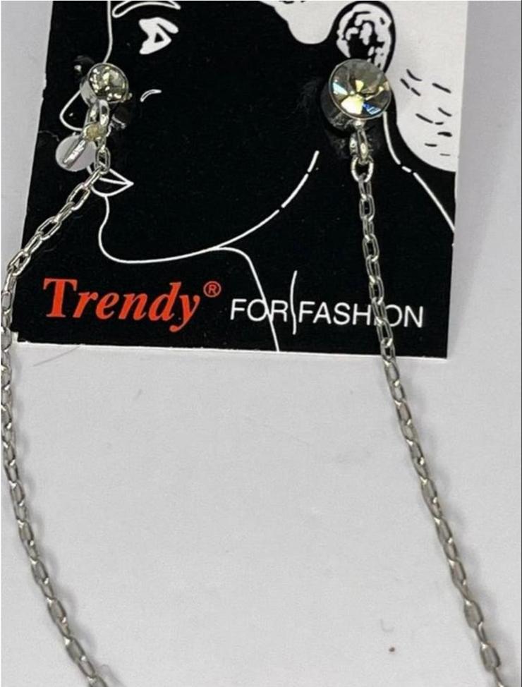 Frendy Fashion Oorbel & Neuspiercing Zilverkleurig, Ophalen of Verzenden, Nieuw, Overige materialen, Neuspiercing