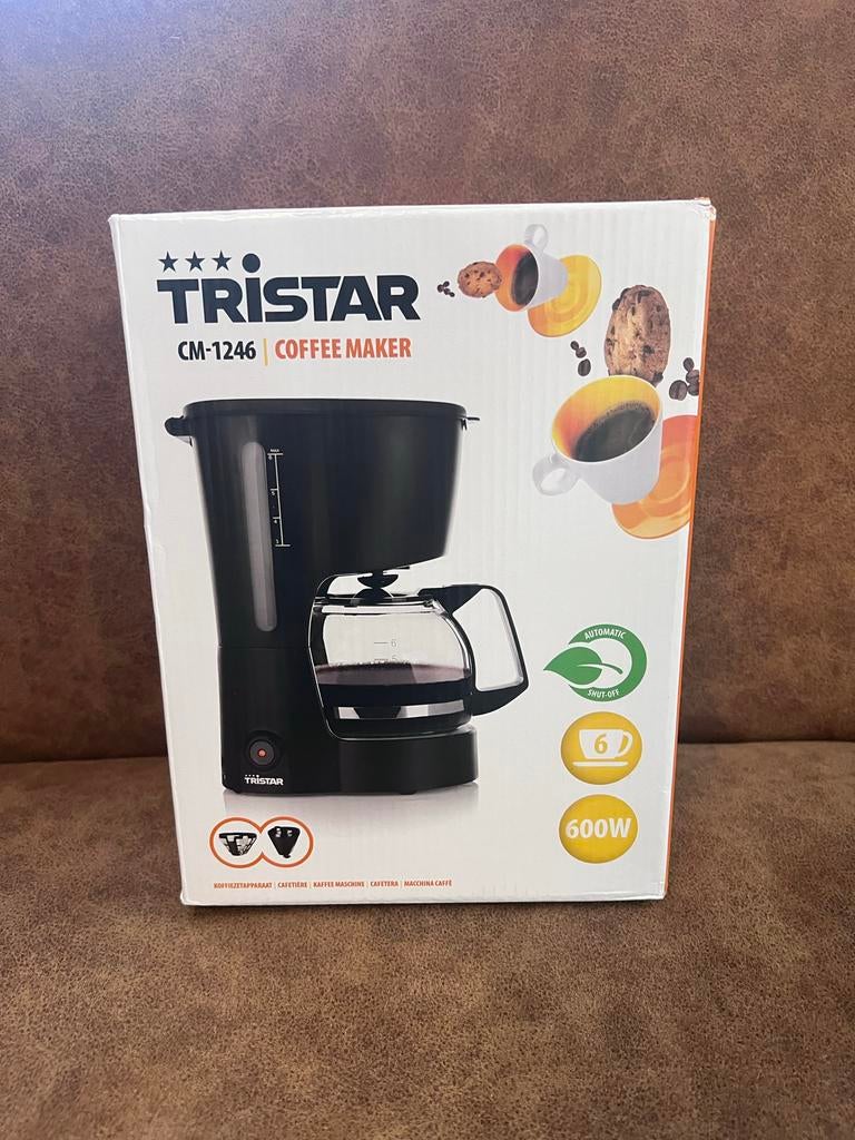 Tristar CM-1246 Koffiezetapparaat - Compact en Efficiënt, Gemalen koffie, Ophalen of Verzenden, 4 tot 10 kopjes, Koffiemachine