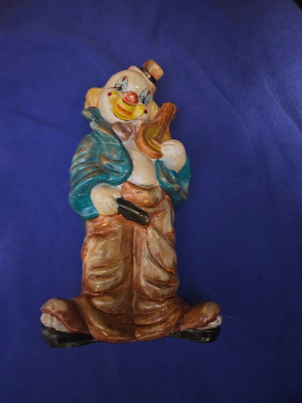 Vintage Clown Spaarpot - Keramiek, Ophalen of Verzenden, Gebruikt, Steen, Aardewerk of Keramiek, Strip- of Tekenfilmfiguur