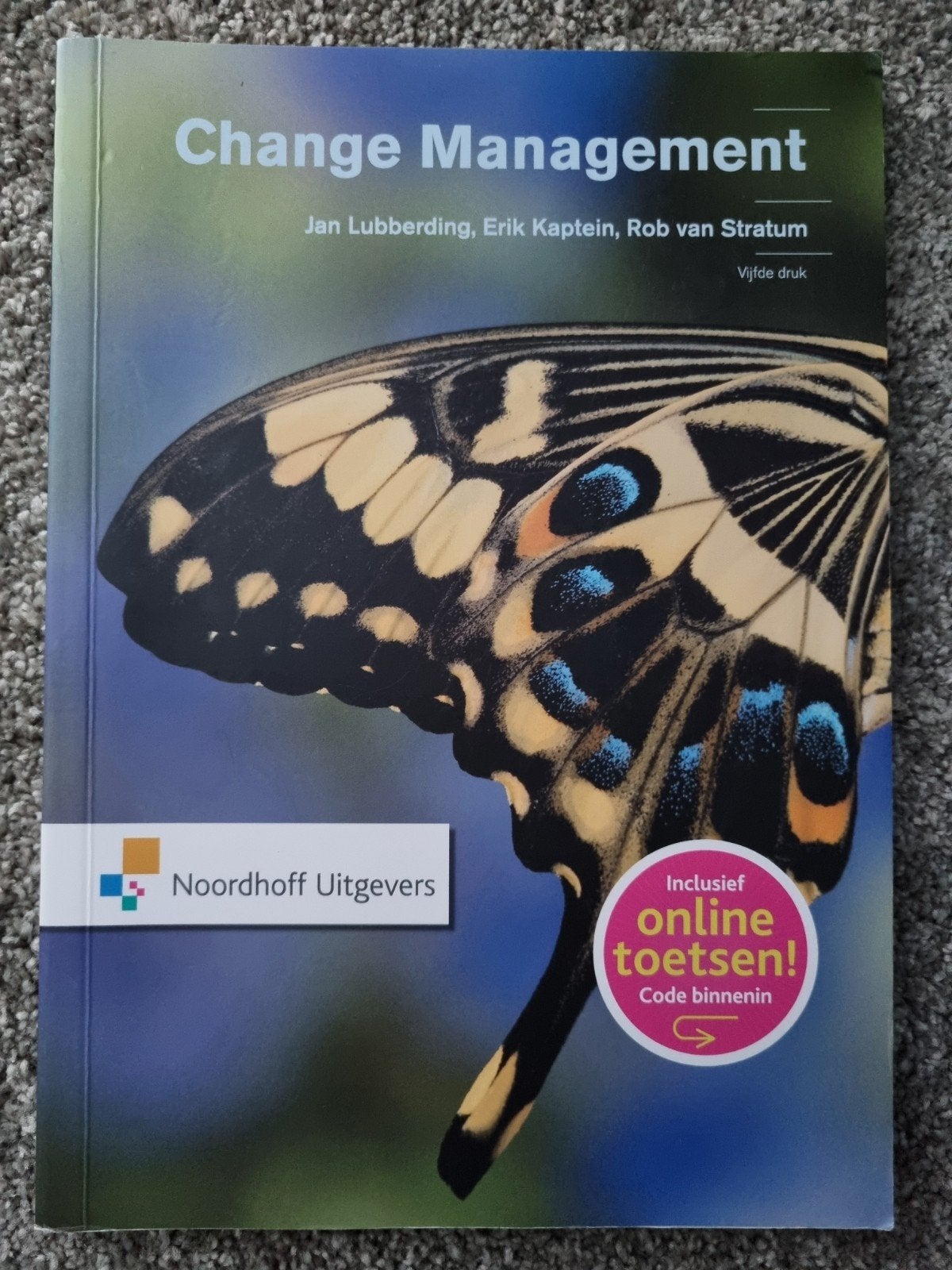 Boek : Change Management -- J. Lubberding / E. Kaptein, Zo goed als nieuw, Jan Lubberding, Erik Kaptein, Rob van Stratum, Beta