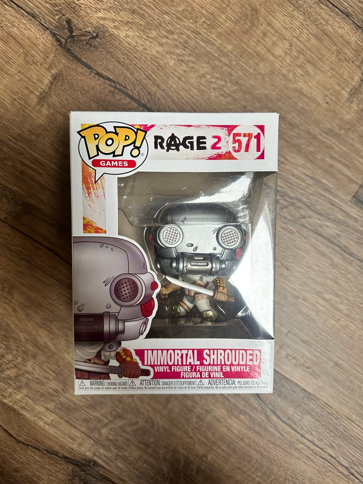 Funko Pop! Games: Rage 2 - Immortal Shrouded #571, Ophalen of Verzenden, Nieuw