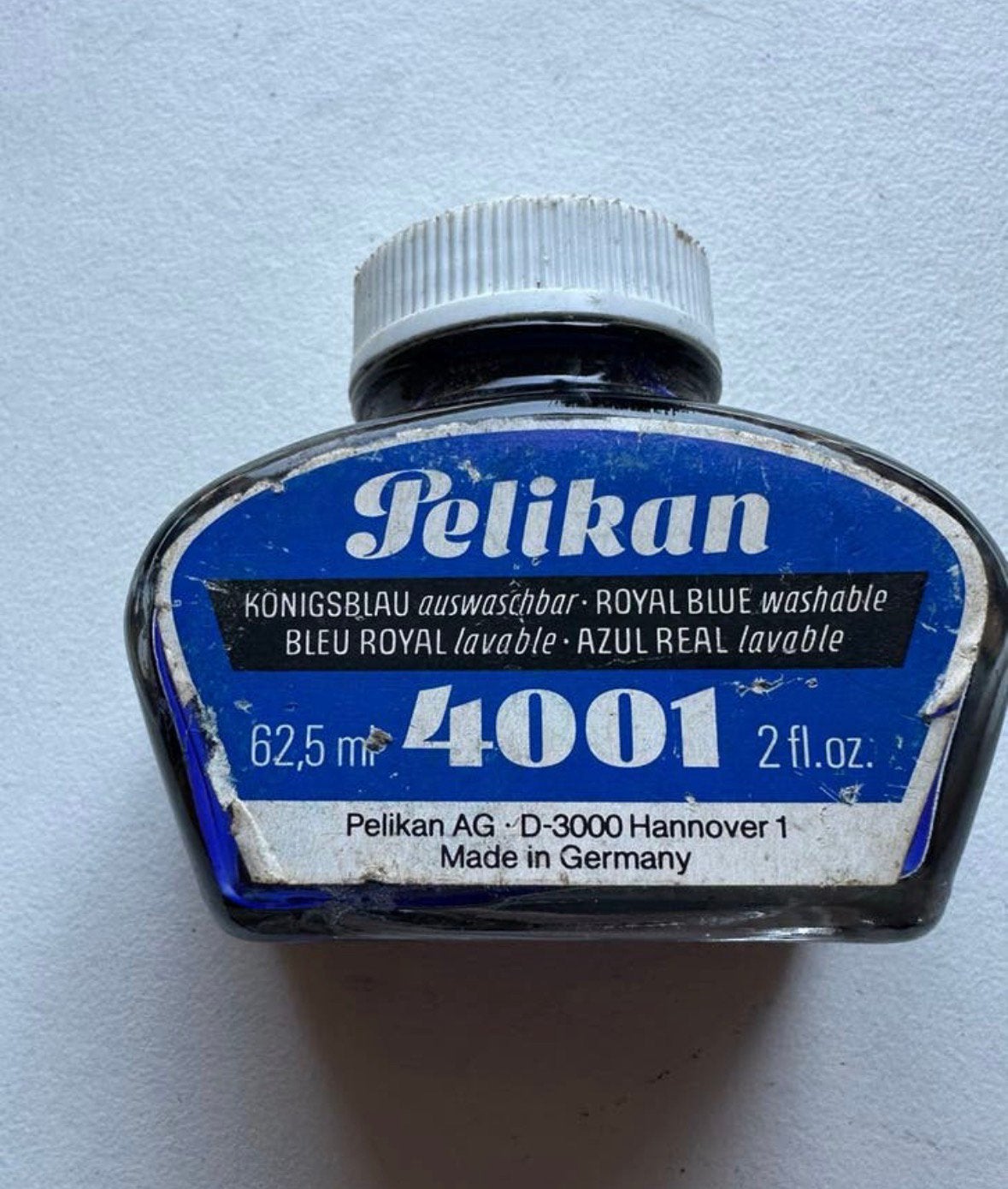 Flacon Vupen inkt Pelikan 4001, Ophalen of Verzenden, Zo goed als nieuw, Vulpen