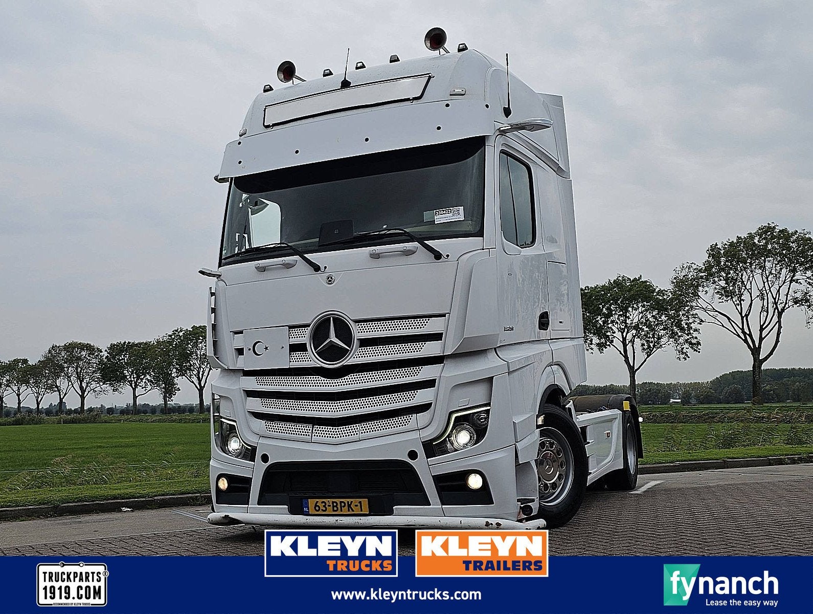 MERCEDES-BENZ ACTROS 1851 LS gigaspace 2x tank, Automaat, Xenon verlichting, Euro 6, 510 pk