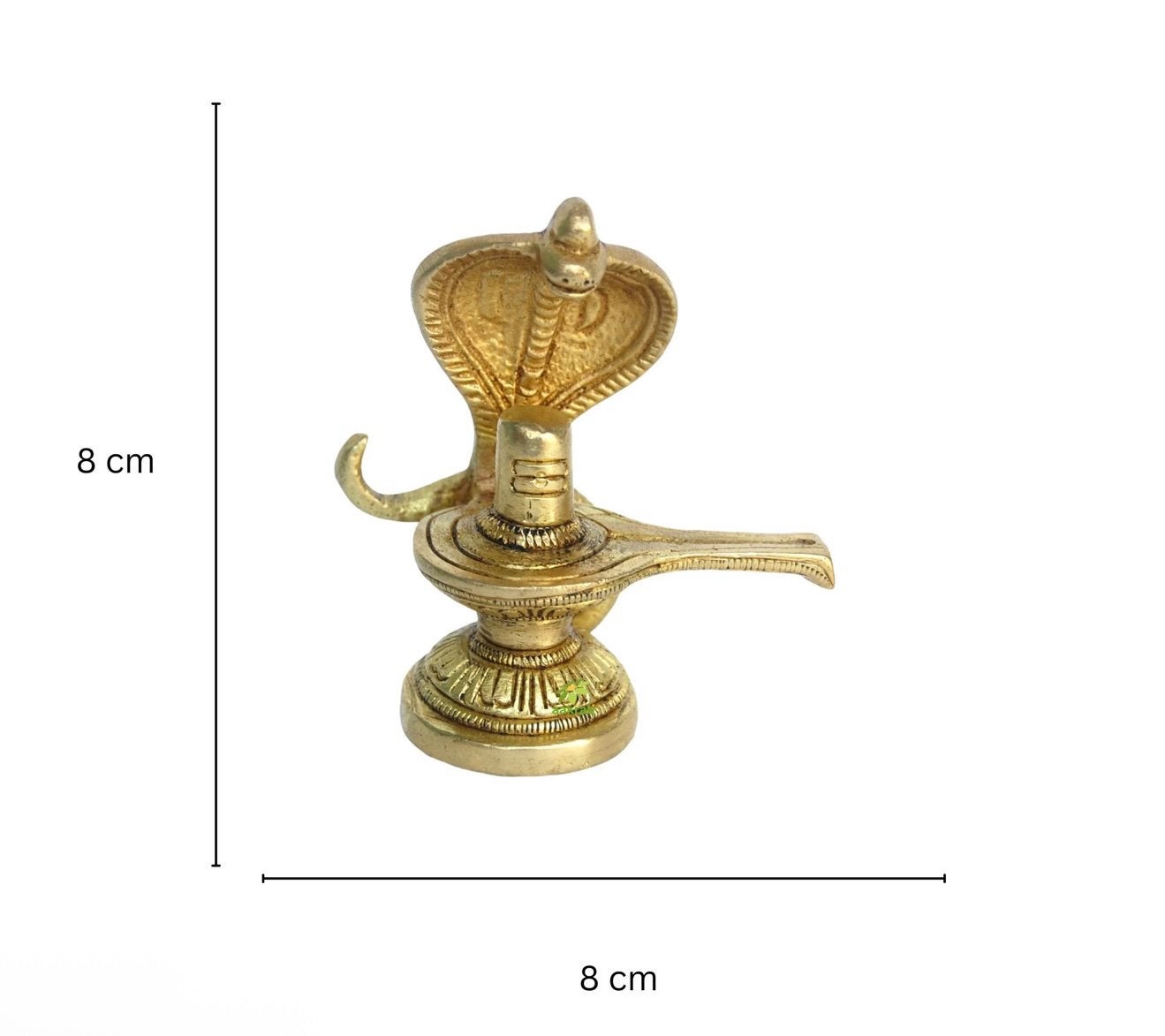 Brass Shivling met Vasuki, Ophalen of Verzenden, Nieuw, Religie