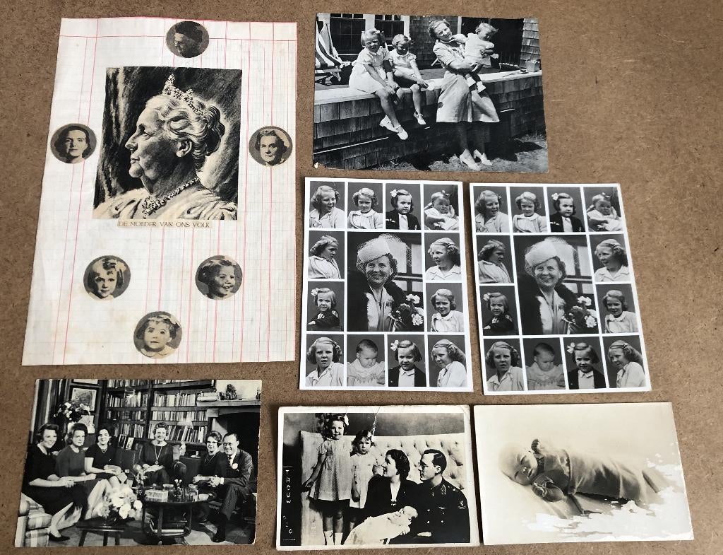 Afbeelding en Foto's Koninklijk Huis, Verzamelen, Koninklijk Huis en Royalty, Ophalen of Verzenden, Gebruikt, Kaart, Foto of Prent