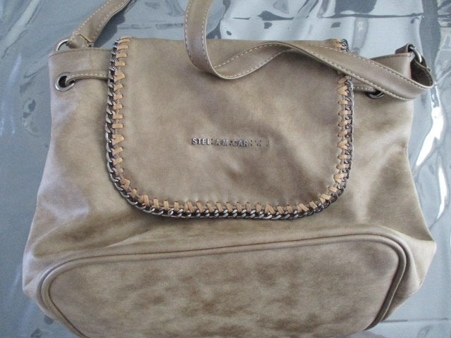Stella McCartney beige bruine schoudertas Teab, Ophalen of Verzenden, Gebruikt, Beige, Overige merken