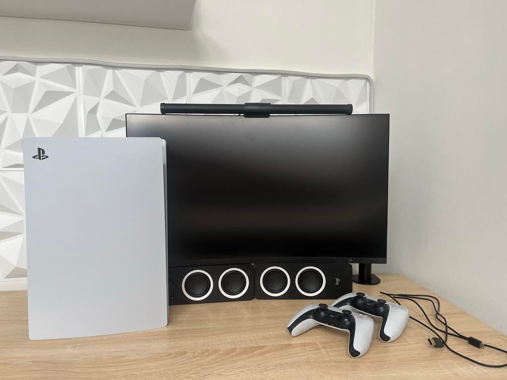 Ps5 met hele setup (zie beschrijving)., Gaming, HDMI, IPS, 1 tot 2 ms