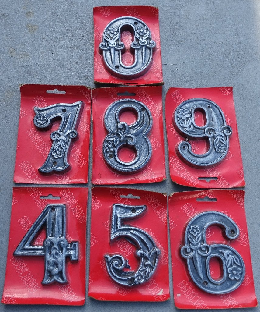 Decoratieve huisnummers  - Nieuw in verpakking € 5,00 op=op, Ophalen of Verzenden, Nieuw