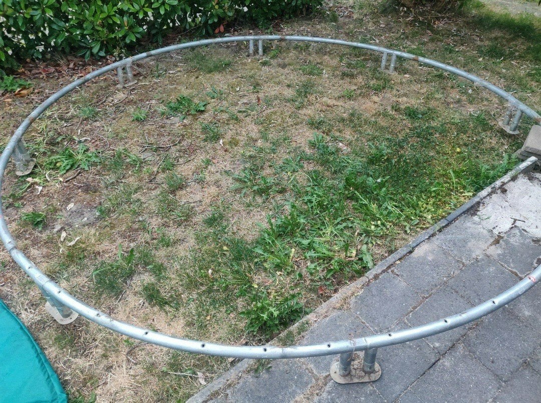 BERG Airflow InGround Trampoline - Gebruikt, Kinderen en Baby's, Speelgoed | Buiten | Trampolines, Ophalen