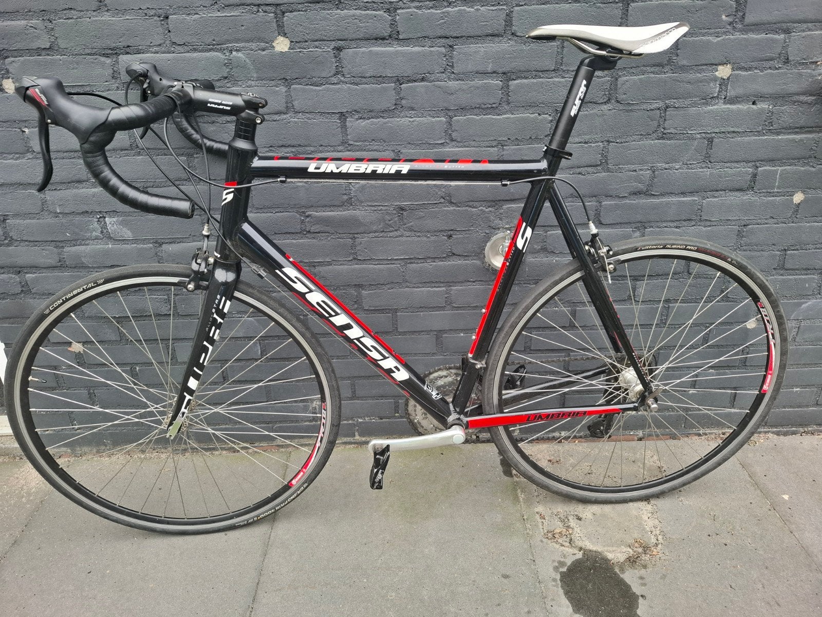 Sensa Umbria racefiets - 62 cm frame, Fietsen en Brommers, Fietsen | Racefietsen, Gebruikt, Overige merken, Meer dan 20 versnellingen