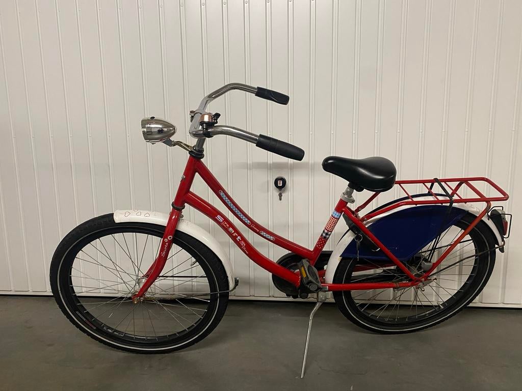 Leuke Sparta Granny kinderfiets voor groep 6 of 7, Ophalen, Gebruikt, Terugtraprem, 20 inch