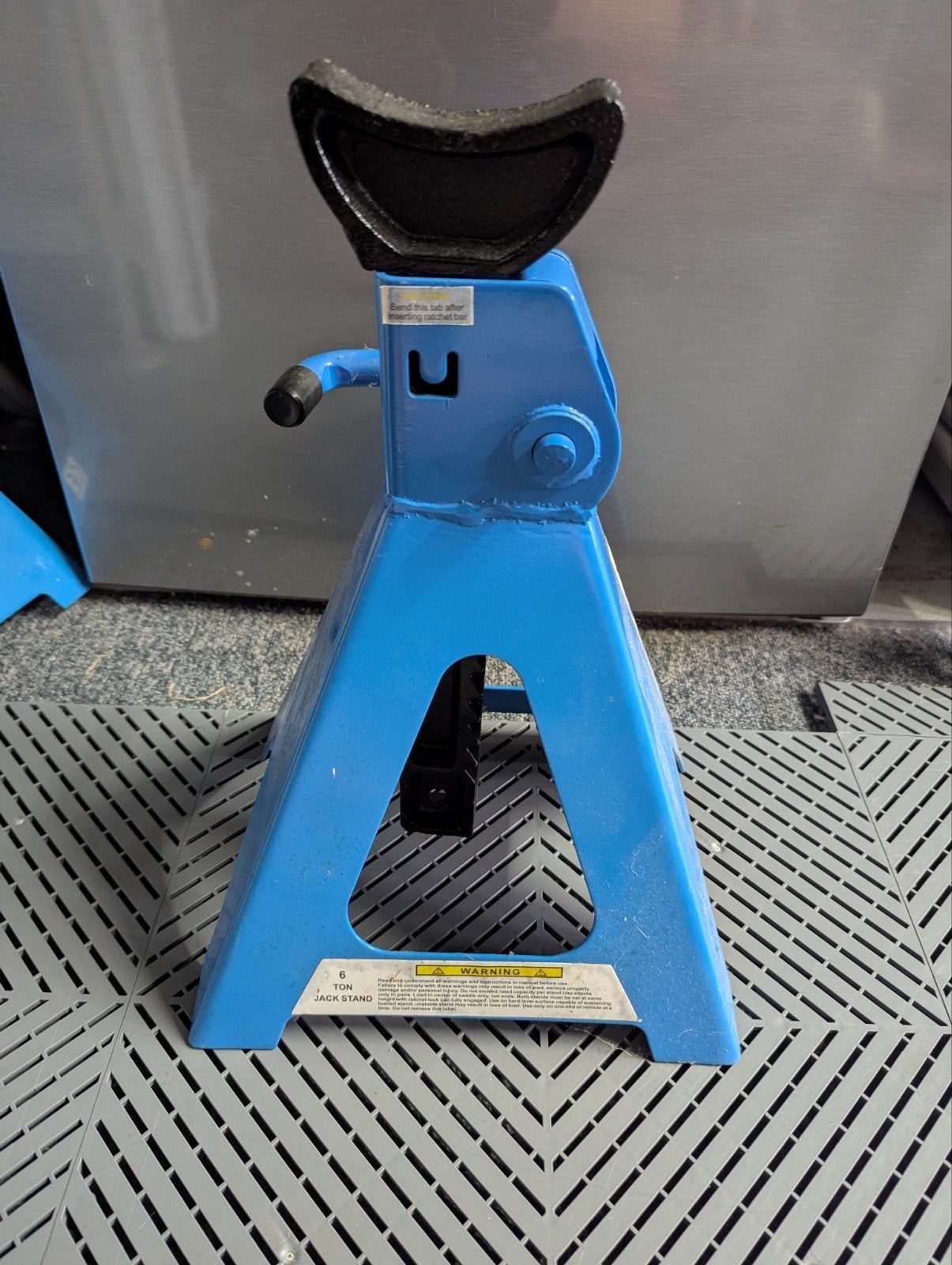 Robuuste Assteun 6 Ton - Blauw, Ophalen, Zo goed als nieuw